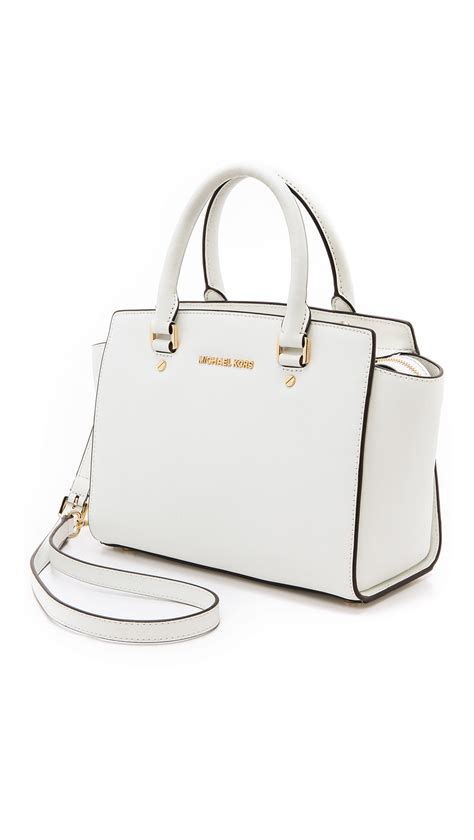 white selma michael kors bag|Michael Kors selma medium.